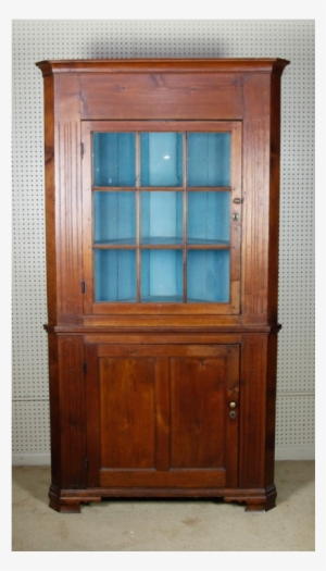 18th Century Pennsylvania Cherry Corner Cupboard - Antique Furniture