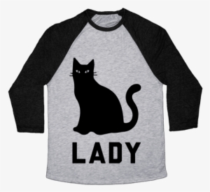 Cat Lady Baseball Tee - Change My Mind Shirt