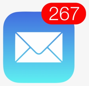 Cluttered Inbox - Email Apple Logo
