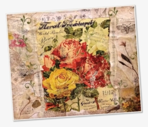 Image Of A Collage - Garden Roses