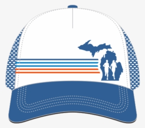 Bayshore Stripes & State Trucker Hat - Trucker Hat