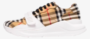 Burberry Vintage Check Cotton Sneaker - Sports Shoes