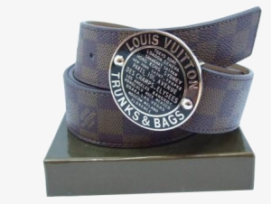 Louis Vuitton Belt - Louis Vuitton Monogram Canvas Trunks And Bags Belt
