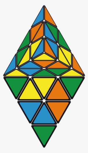 pretty patterns pyraminx - rubik's cube