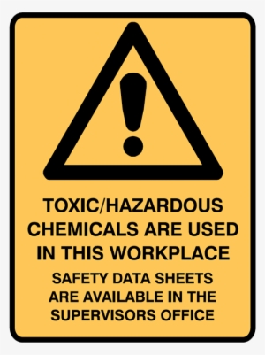 Brady Warning Signs - Chemical Storage Cabinet Sign