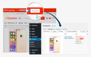 One-click Import From Aliexpress