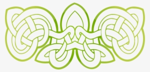 celtic ornament vector free caesarius - green ornament vector png