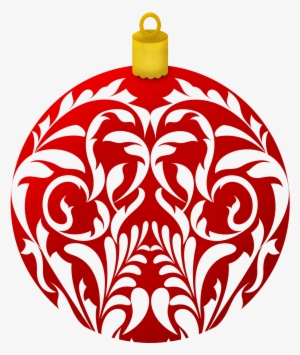 Christmas Ornament Clip Art - Circle