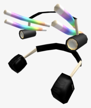 Rainbow Neon Glowsticks - Cable