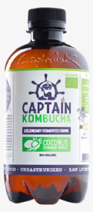 Captain Kombucha - Original 400ml - Captain Kombucha Ginger Lemon