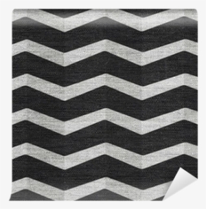Classic Chevron Pattern Background, Grunge Canvas Texture - Carpet