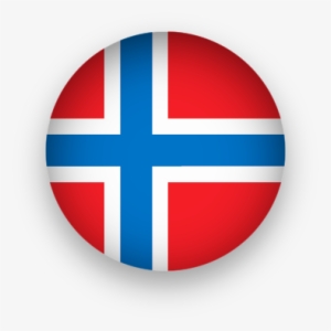 Norway Flag Button