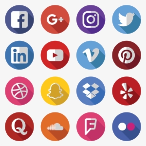 Social Media - Iconos De Redes Sociales Png