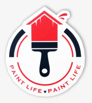 Paint Life Paint-brush Sticker - Mccall