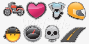Emoji Biker Items