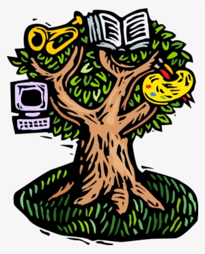 Vector Illustration Of Tree Of Life, Creativity And - Journey With A Woman Of The Gullah Culture