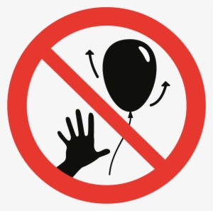 Our Position On Balloon Releases - 🚫 Png