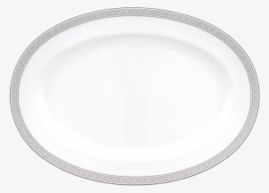Greek Key Oval Platter 14-1/4" - Plate
