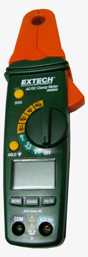 แคล้มแอมป์ Ac Dc Clamp Multimeter Extech 380950 01 - Extech 380950
