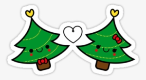 Nice Images Of Women In Skirts Adorable Kawaii Christmas - Kawaii Christmas Stickers Png
