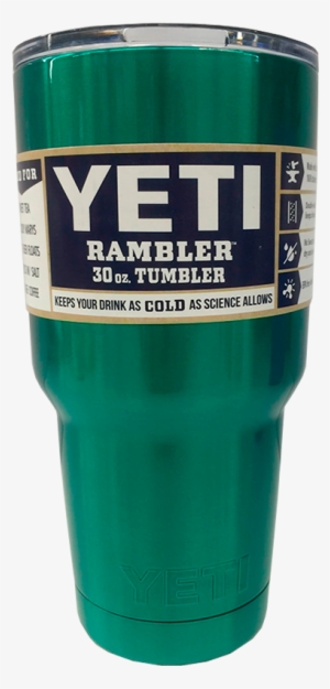 30oz Yeti Tumbler Dark Green - Yeti Rambler Bottle - Colored - Yramb64 - 64 Oz - Green
