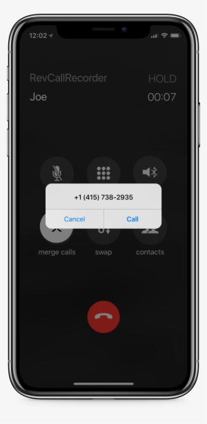 Iphone Using Rev Call Recorder App To Record A Call - Rev.com