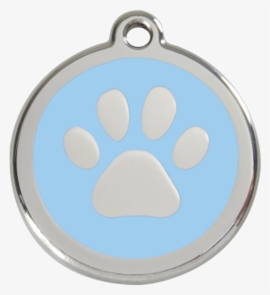 Personalized Stainless Steel & Enamel Dog Tag