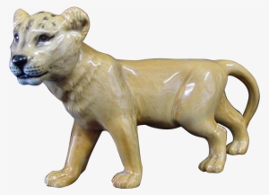Beswick Lion Cub - Figurine Transparent PNG - 778x778 - Free Download ...
