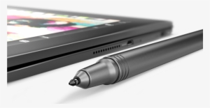 Lenovo Yoga Book Pen Close Up - Lenovo Yogabook Carbon Black 10.1 Inch - Intel Z8550