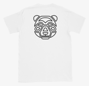 Black Print/white Shirt - Pug