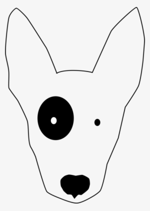 American Pit Bull Terrier French Bulldog Boston Terrier - Dog Head Cartoon Black And White