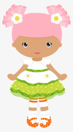 As A Planner Accessorie- Girly Rag Doll Lalaloopsy, - Boneca Clipart Minus