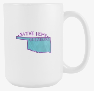 Love Oklahoma Native Home State Flag Map Outline 15oz - Beer Stein