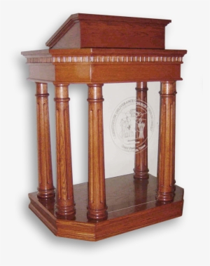 Church Interiors Column Pulpit - Pulpit Design