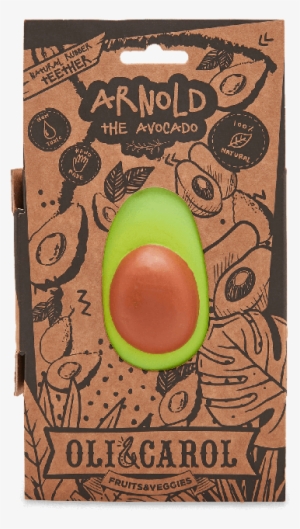 Arnold The Avocado Teether - Avocado Oli And Carol