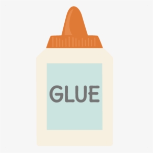 Glue Bottle Svg File For Scrapbooking Crafting Free - Kawaii Glue Png