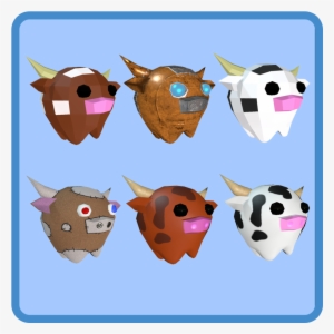 6 Cute Cows - Cattle