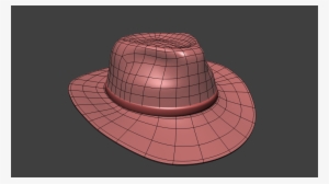 Wireframe Hat 128 Kb - Cowboy Hat