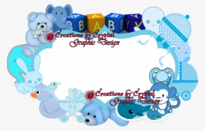Cbyc Custom Borders Birth Announcements, Cbycgraphicdesign, - Baby Blocks