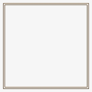 Double Line Border Png - Transparent Square With Border