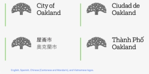 Close Up Example Of The City Of Oakland Logo - Reptile