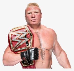 Wrestling Renders & Backgrounds - Brock Lesnar Render As Universal Champion