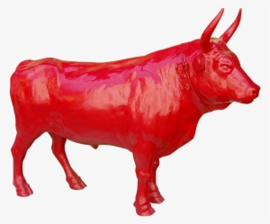 Red Color Bull