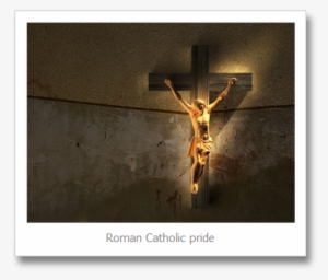 Jesus On Cross - Combat Spirituel By Laurent Scupoli
