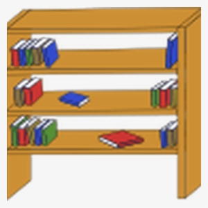 Furniture Library Shelves Books Clip Art At Clkercom - Book Case Clip Art