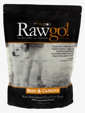 Beef & Carrots Rawgo Dehydrated Raw Dog Food - Dog Food