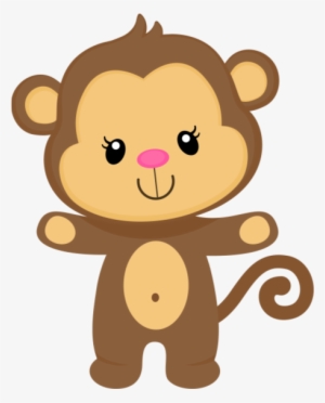Scratches Clipart Monkey - Centros De Mesa De Monos