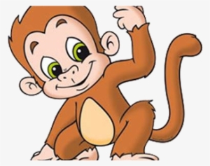 Cartoon Monkey Cliparts - Meio Dia Macaca Sofia Panela No Fogo Barriga Vazia