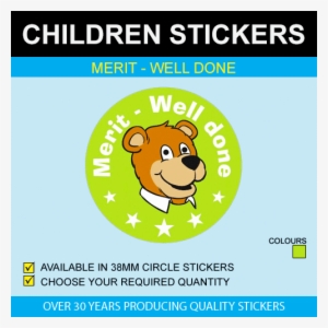 Well Done Children's Stickers - Special Offer Stickers