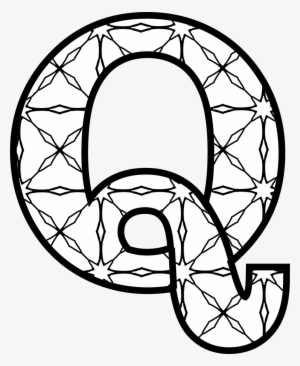 Picture Free Here S A Set - Letter Q Colour